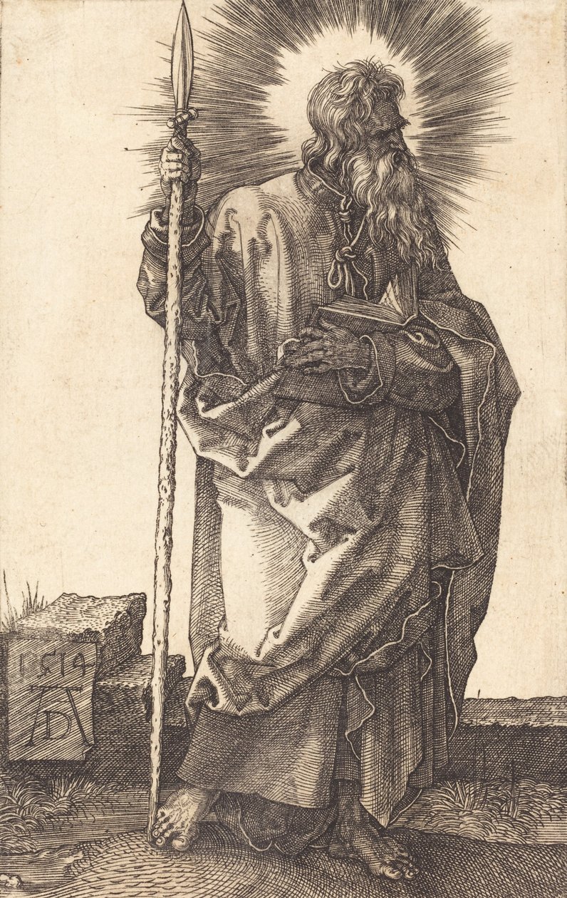 Św. Tomasz, 1514. autorstwa Albrecht Dürer