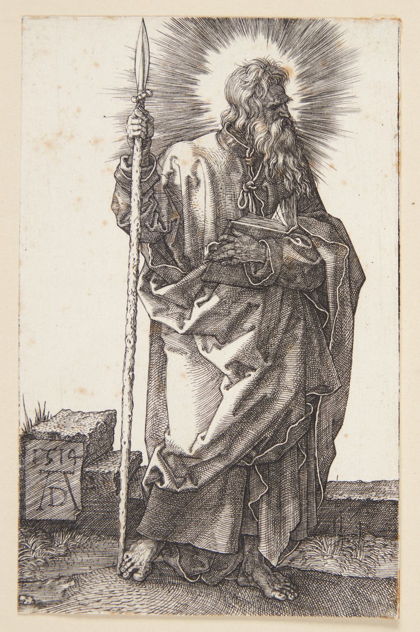 Św. Tomasz autorstwa Albrecht Dürer