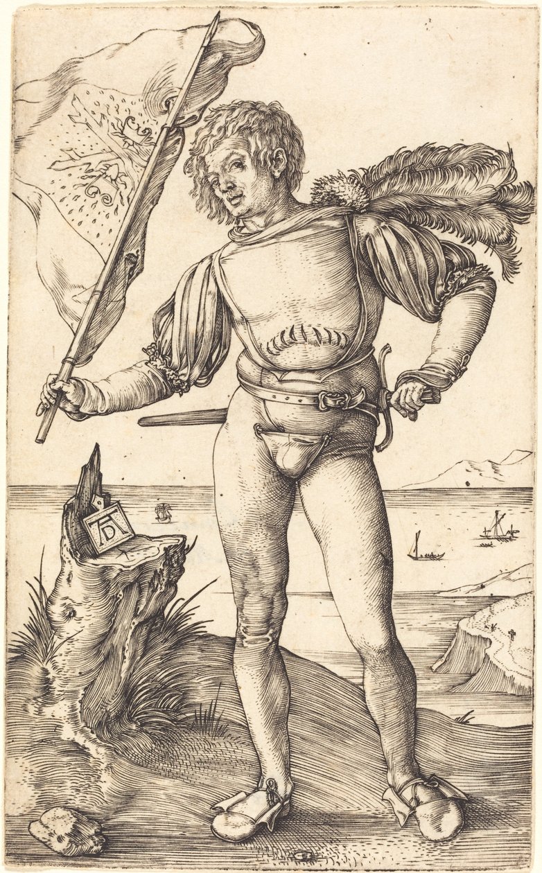 Standardowy okaziciel autorstwa Albrecht Dürer
