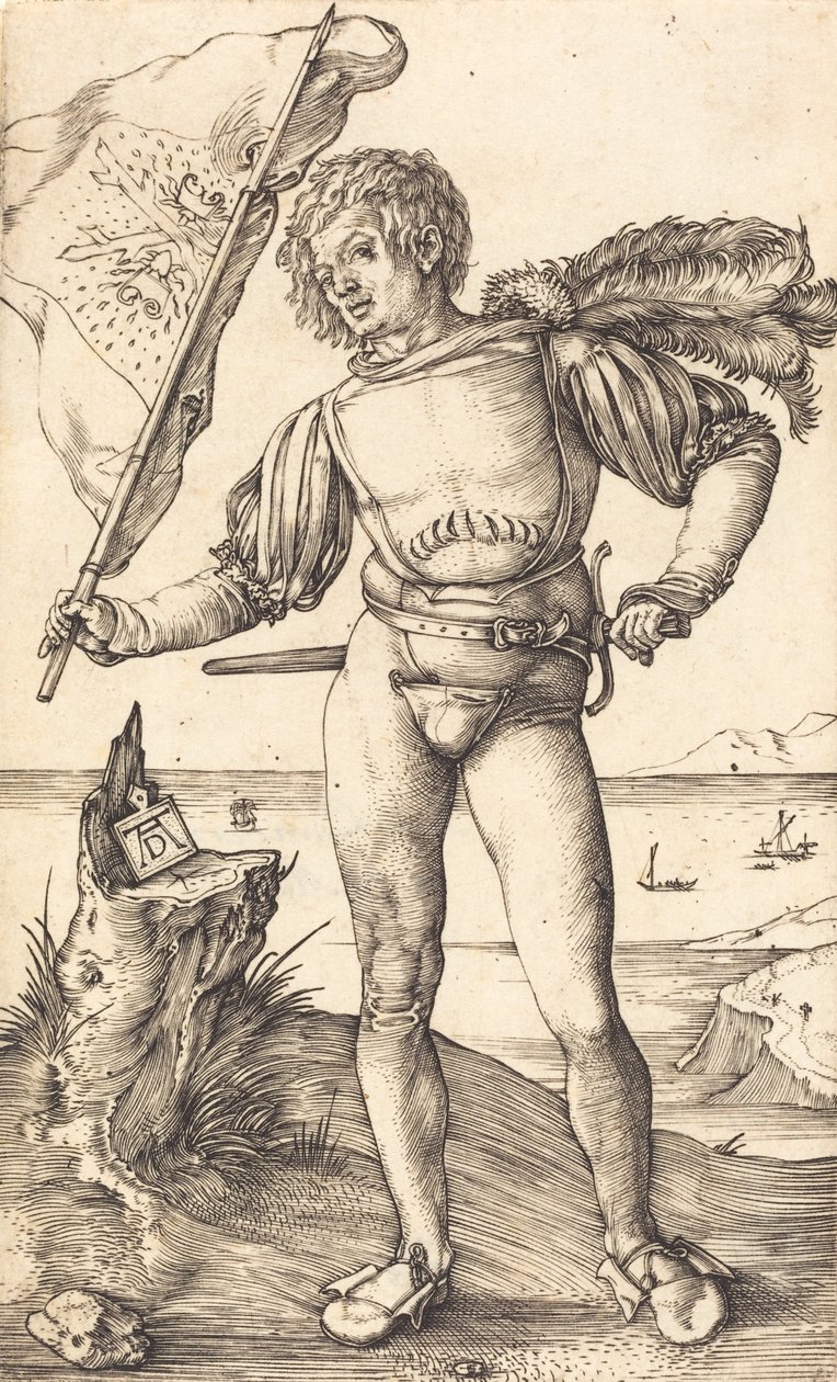 chorąży, ok. 15021503. autorstwa Albrecht Dürer