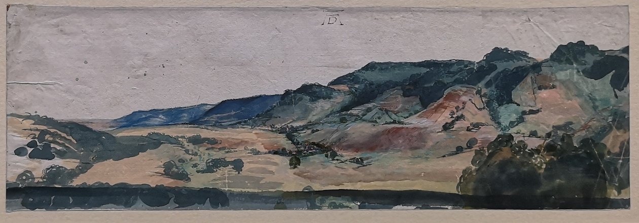 Dolina w pobliżu Kalchreuth. autorstwa Albrecht Dürer