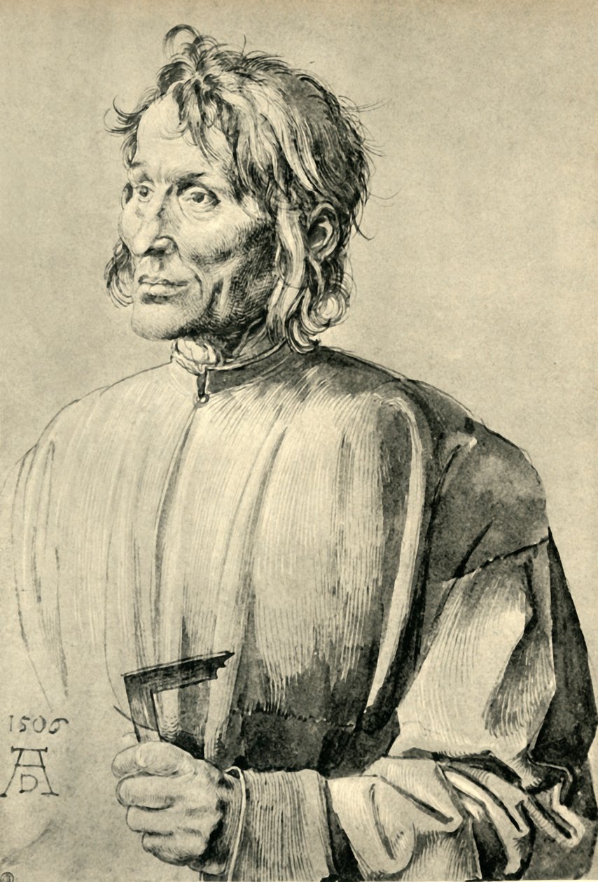 Architekt Hieronim z Augsburga, 1506, 1943. autorstwa Albrecht Dürer