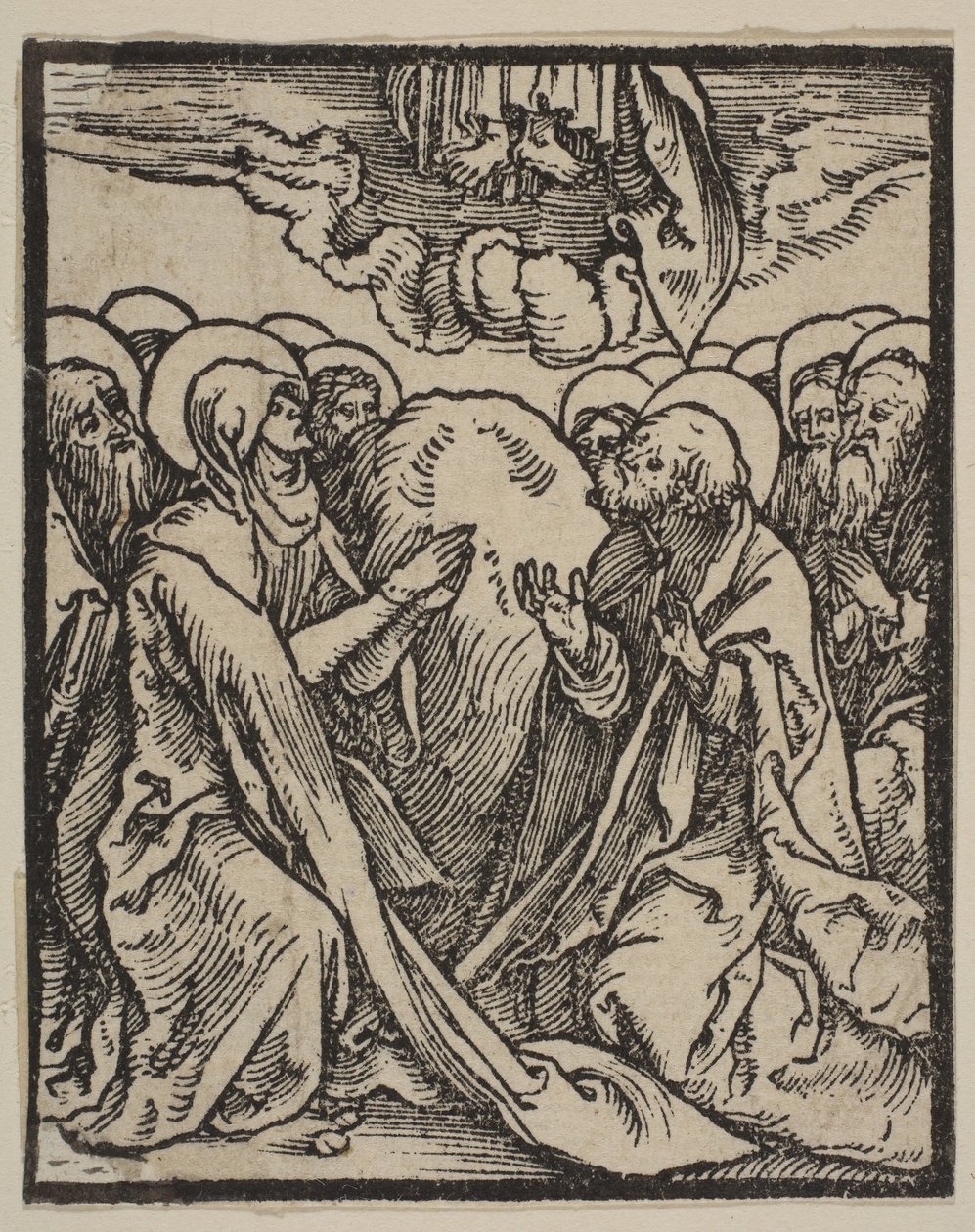 Wniebowstąpienie.n.d. autorstwa Albrecht Dürer