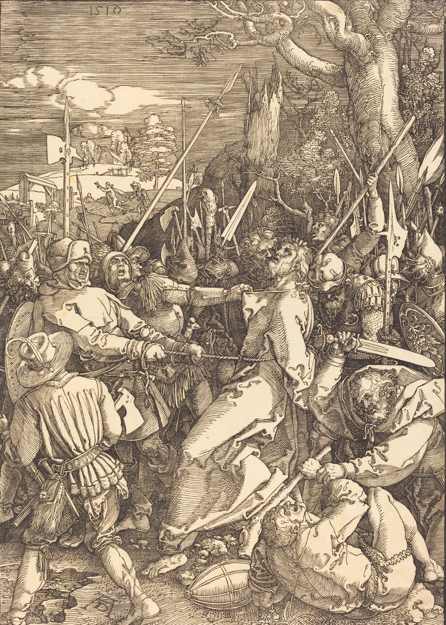 Zdrada Chrystusa, 1510. autorstwa Albrecht Dürer