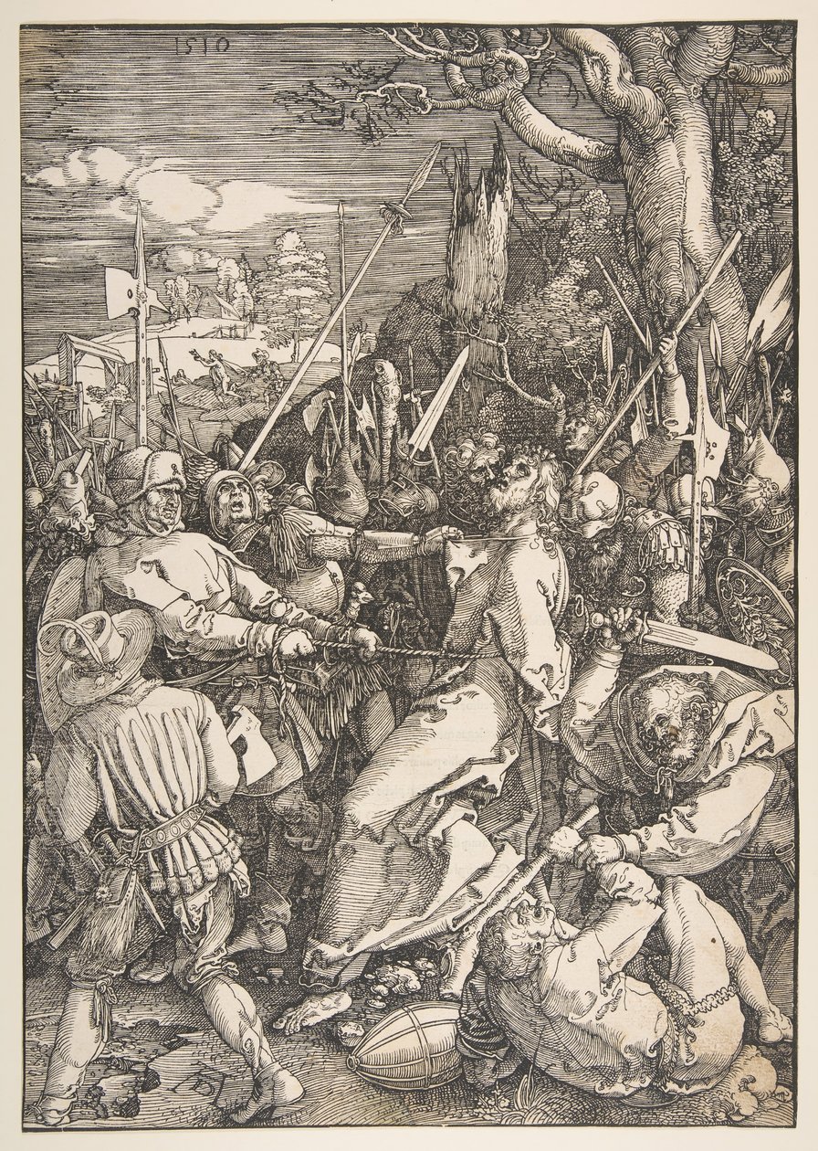 Zdrada Chrystusa.n.d. autorstwa Albrecht Dürer