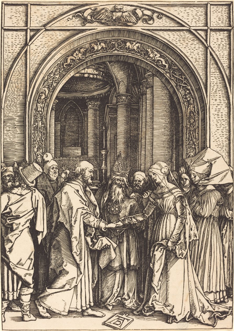 Zaręczyny Dziewicy autorstwa Albrecht Dürer