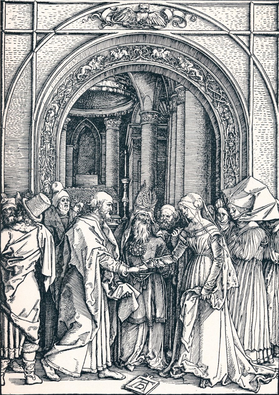 Zaręczyny Dziewicy, 1506 1906. autorstwa Albrecht Dürer