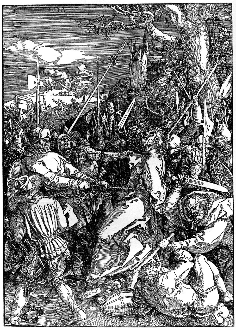 Pojmanie Chrystusa, 1510, 1936 autorstwa Albrecht Dürer
