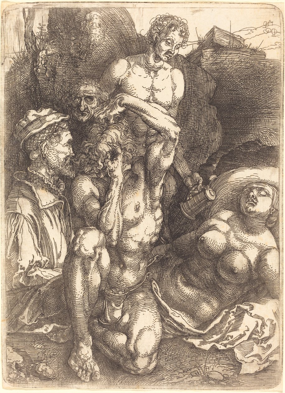 Zdesperowany człowiek autorstwa Albrecht Dürer