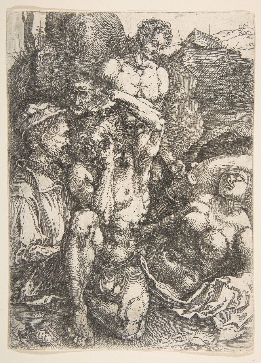 Zdesperowany człowiek, ca. 1515. autorstwa Albrecht Dürer