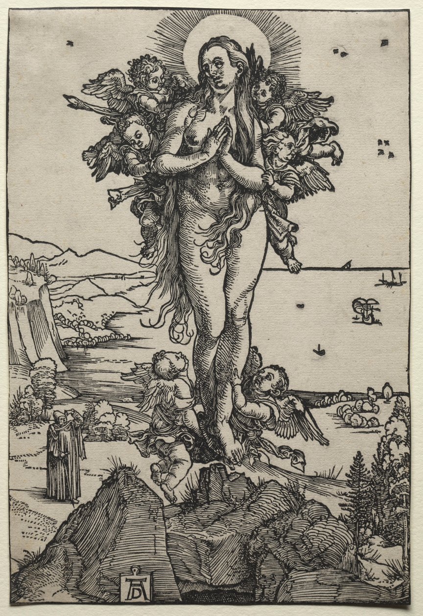 Ekstaza Marii Magdaleny, 1501-1504. autorstwa Albrecht Dürer