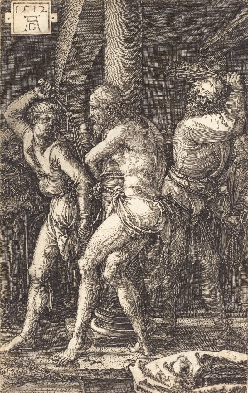 Biczowanie, 1512. autorstwa Albrecht Dürer