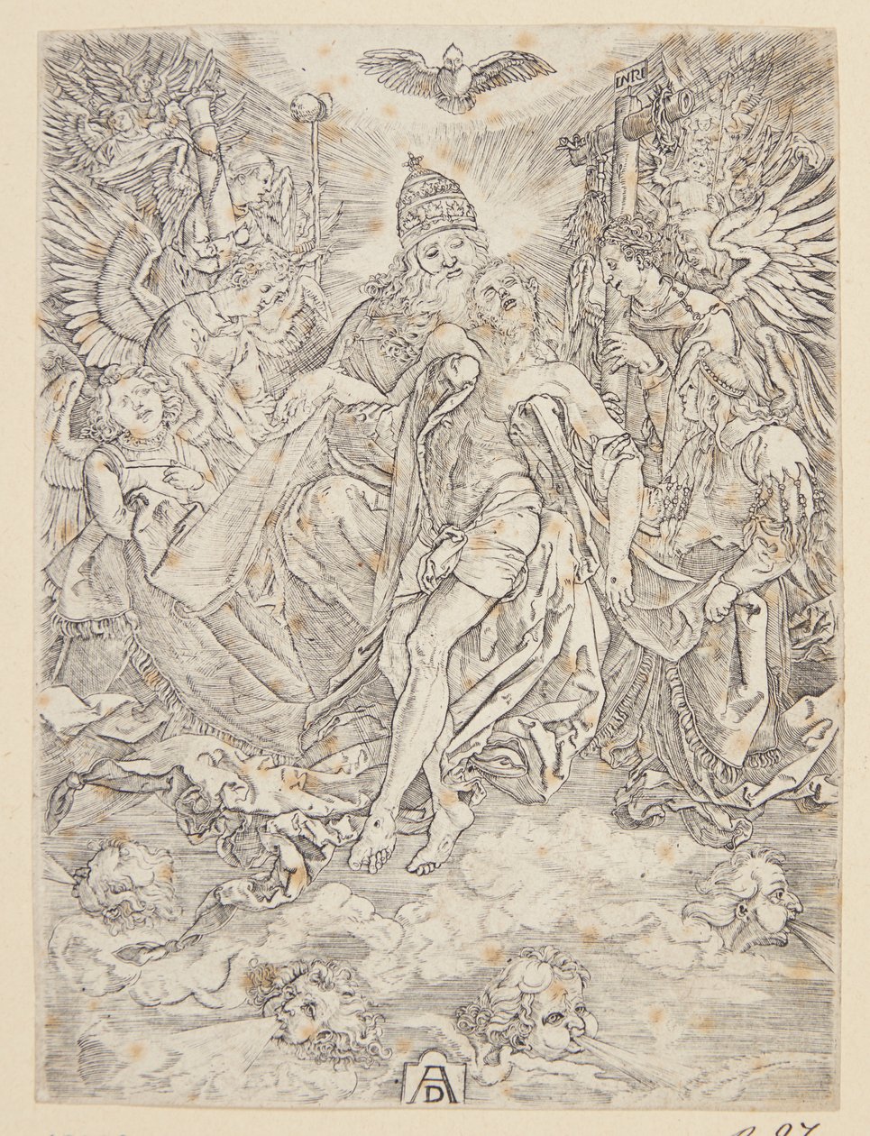 Święta trójca autorstwa Albrecht Dürer