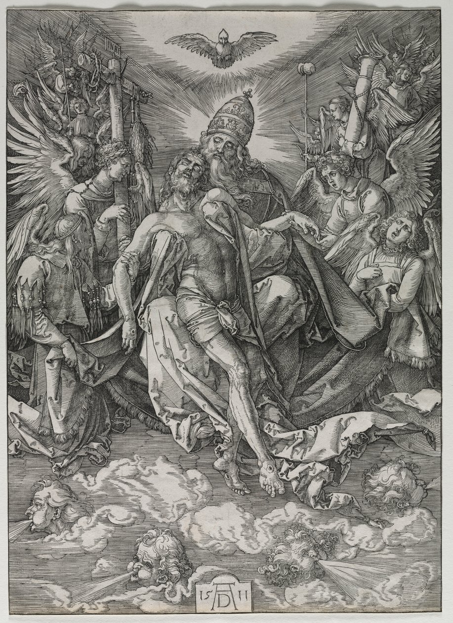 Święta trójca autorstwa Albrecht Dürer