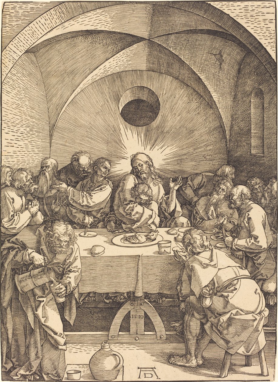 Ostatnia Wieczerza autorstwa Albrecht Dürer