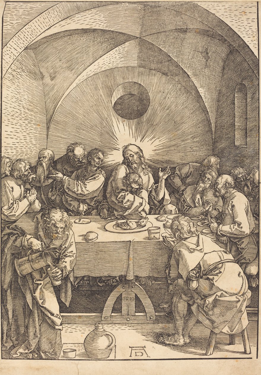Ostatnia Wieczerza autorstwa Albrecht Dürer