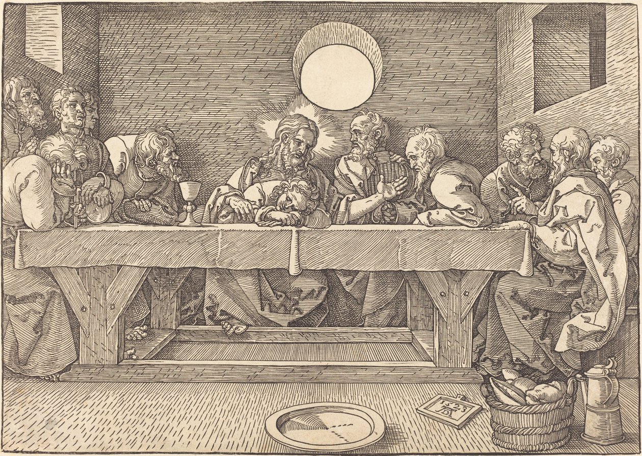 Ostatnia Wieczerza autorstwa Albrecht Dürer