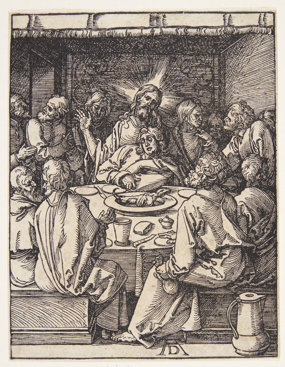 Ostatnia Wieczerza autorstwa Albrecht Dürer