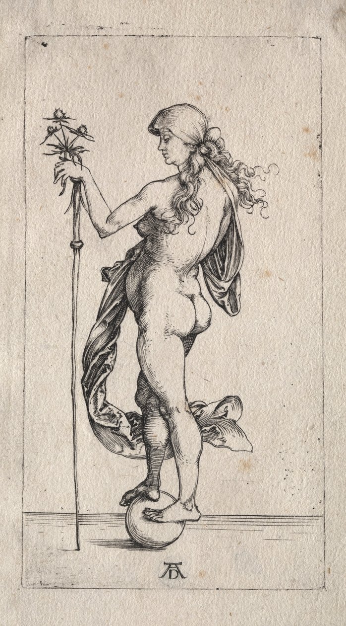 Mała fortuna, c. 1497. autorstwa Albrecht Dürer