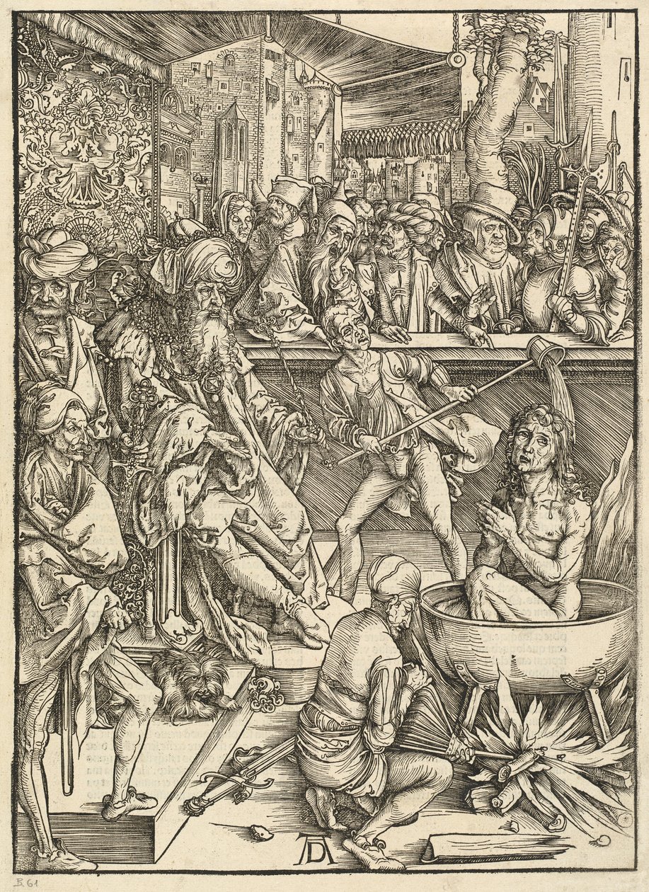 Męczeństwo św. Jana autorstwa Albrecht Dürer