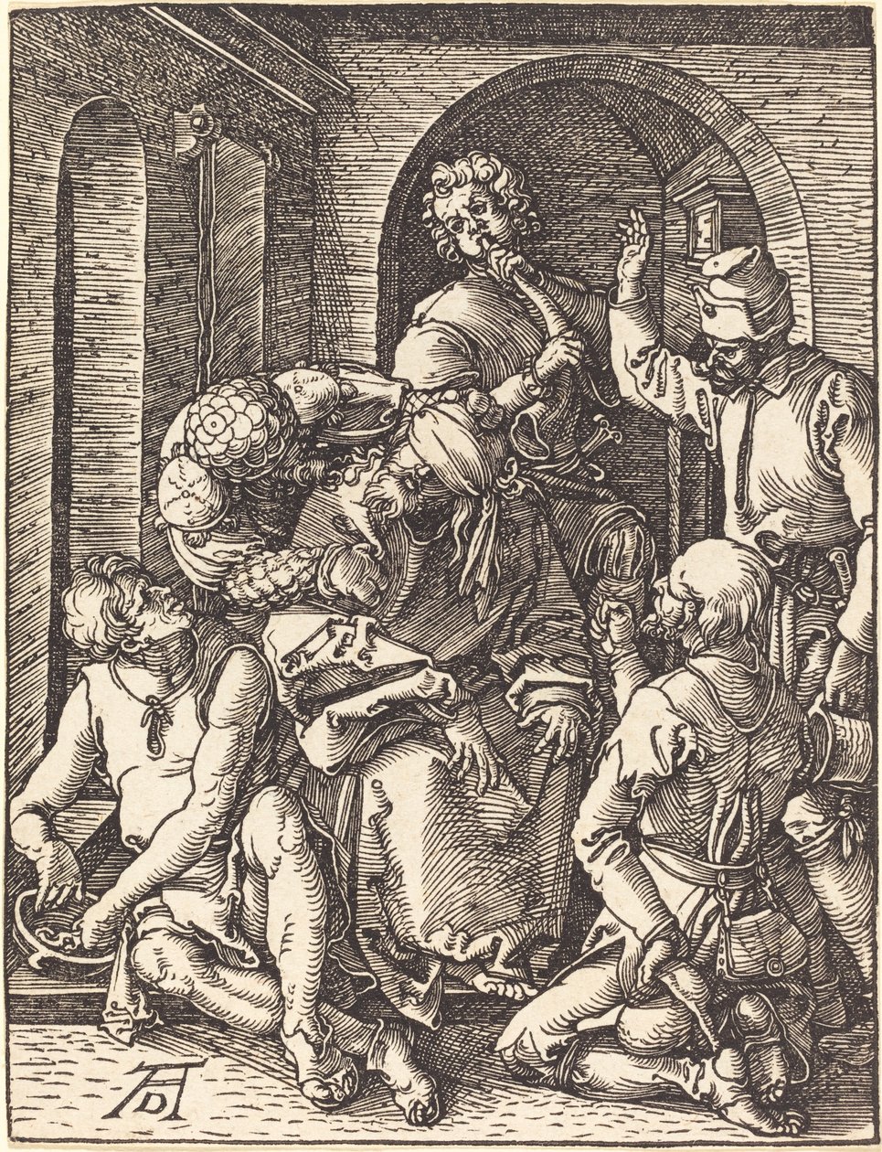 Naśmiewanie się z Chrystusa autorstwa Albrecht Dürer