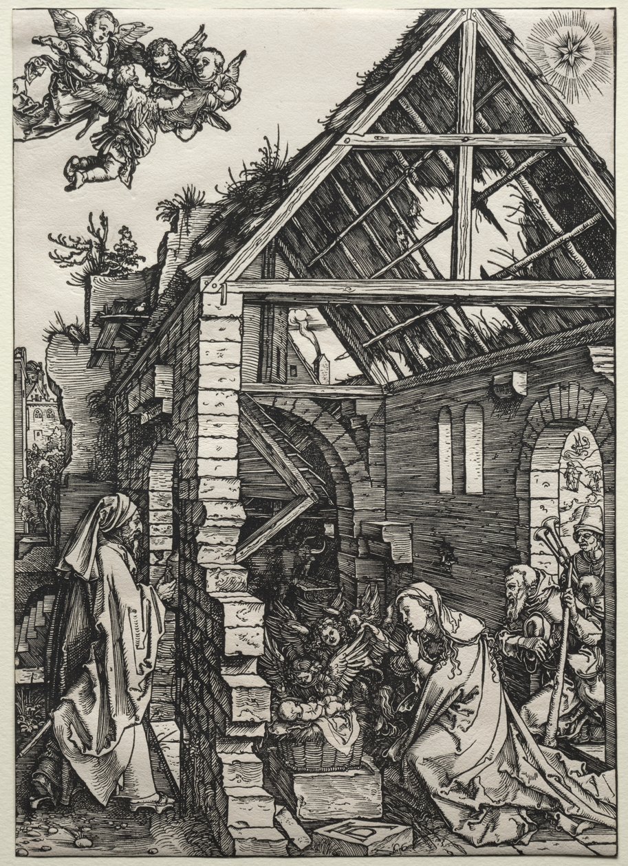 Narodzenia, c. 1502-1503. autorstwa Albrecht Dürer