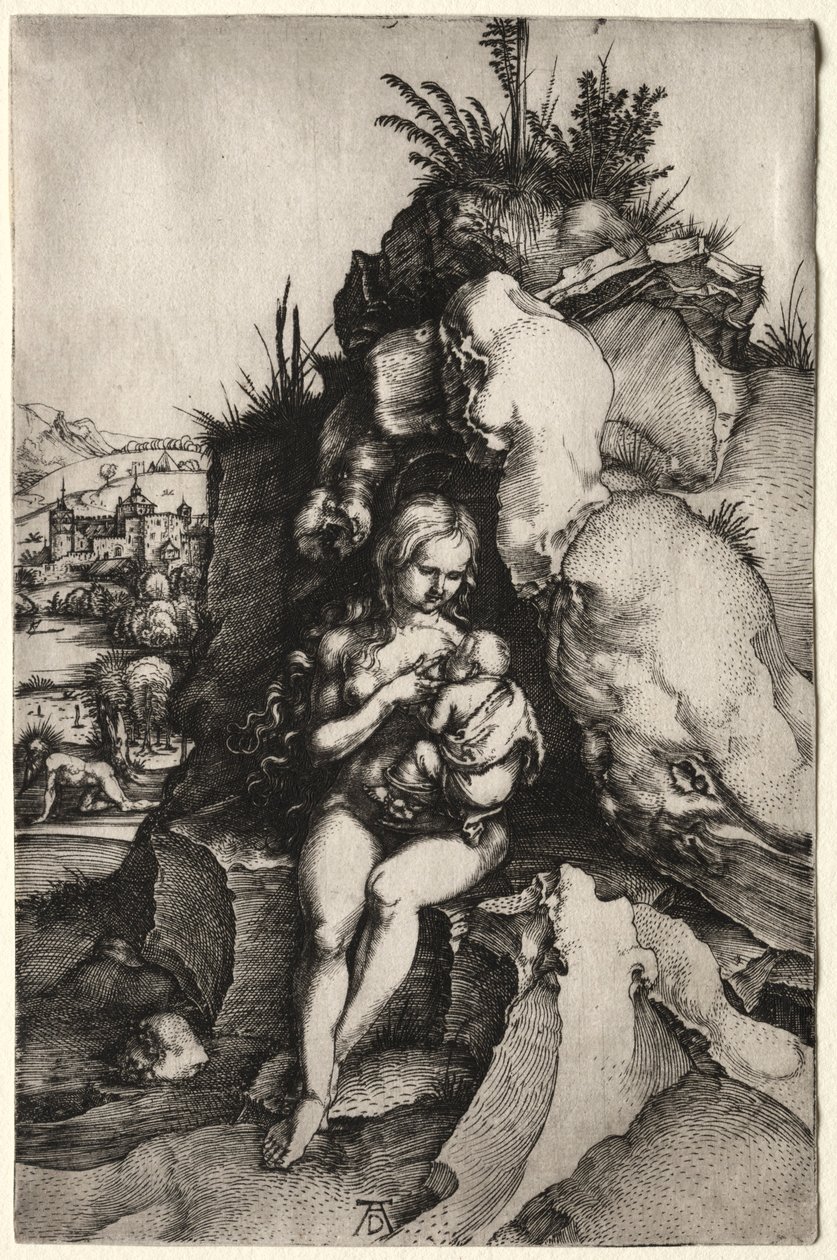 Pokuta św. Jana Chryzostoma. autorstwa Albrecht Dürer