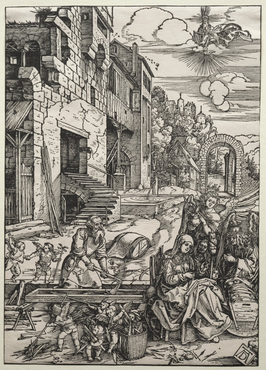 Odpoczynek w Egipcie autorstwa Albrecht Dürer
