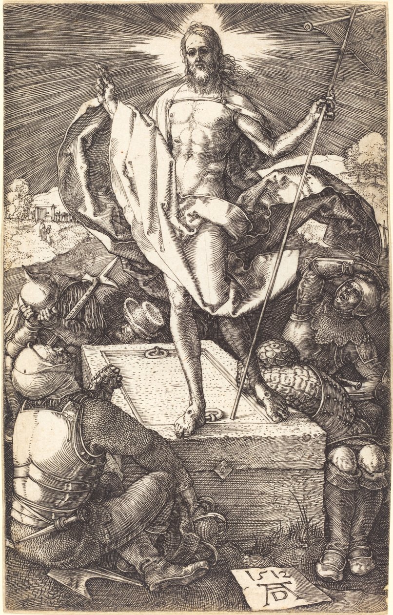 Zmartwychwstanie autorstwa Albrecht Dürer