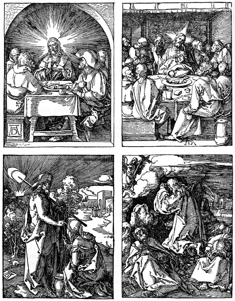 Seria Mała Pasja, 1509-1511, 1936 autorstwa Albrecht Dürer