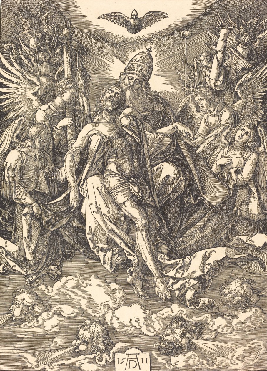 Trójca, 1511. autorstwa Albrecht Dürer