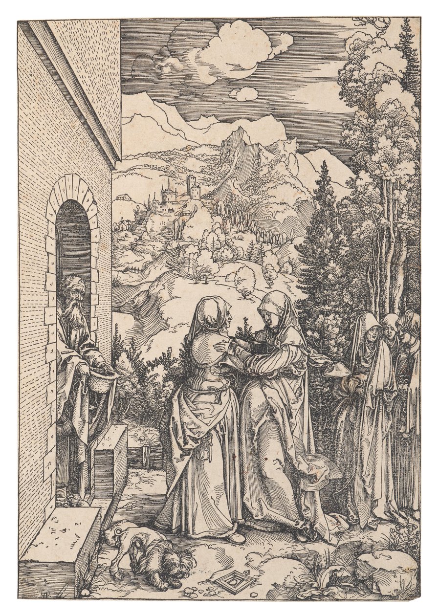 Nawiedzenie, 1503. autorstwa Albrecht Dürer