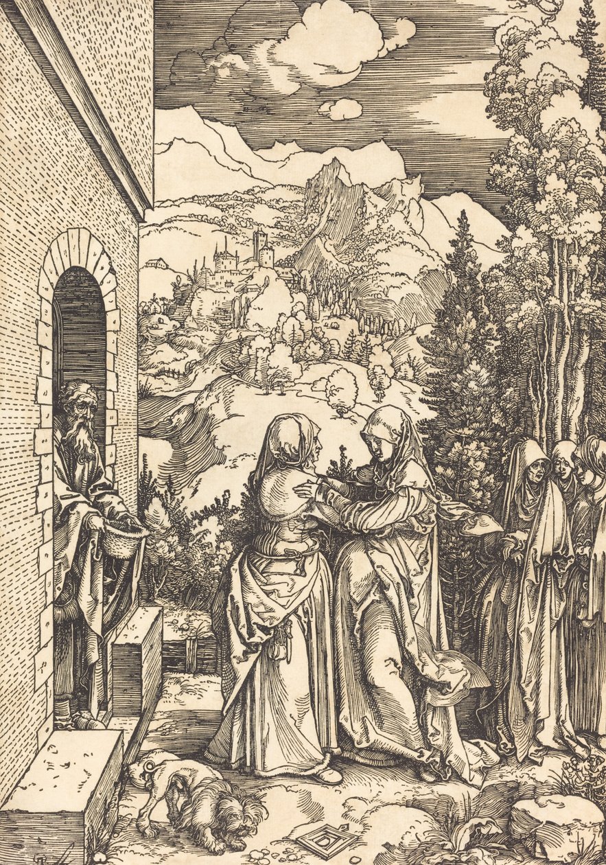 Nawiedzenie, ok. godz. 1504. autorstwa Albrecht Dürer