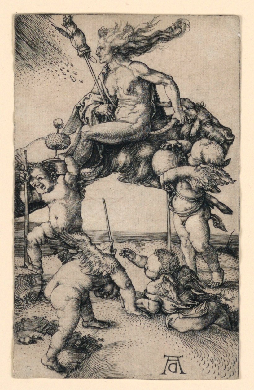 Czarownica autorstwa Albrecht Dürer
