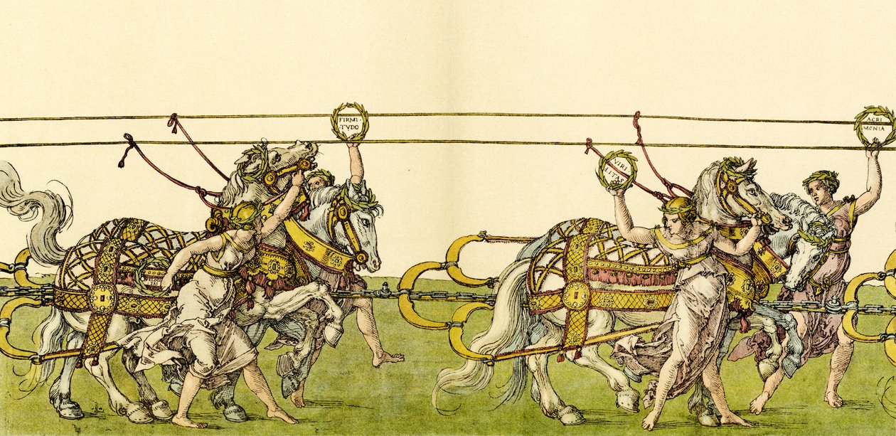 Rydwan triumfalny autorstwa Albrecht Dürer