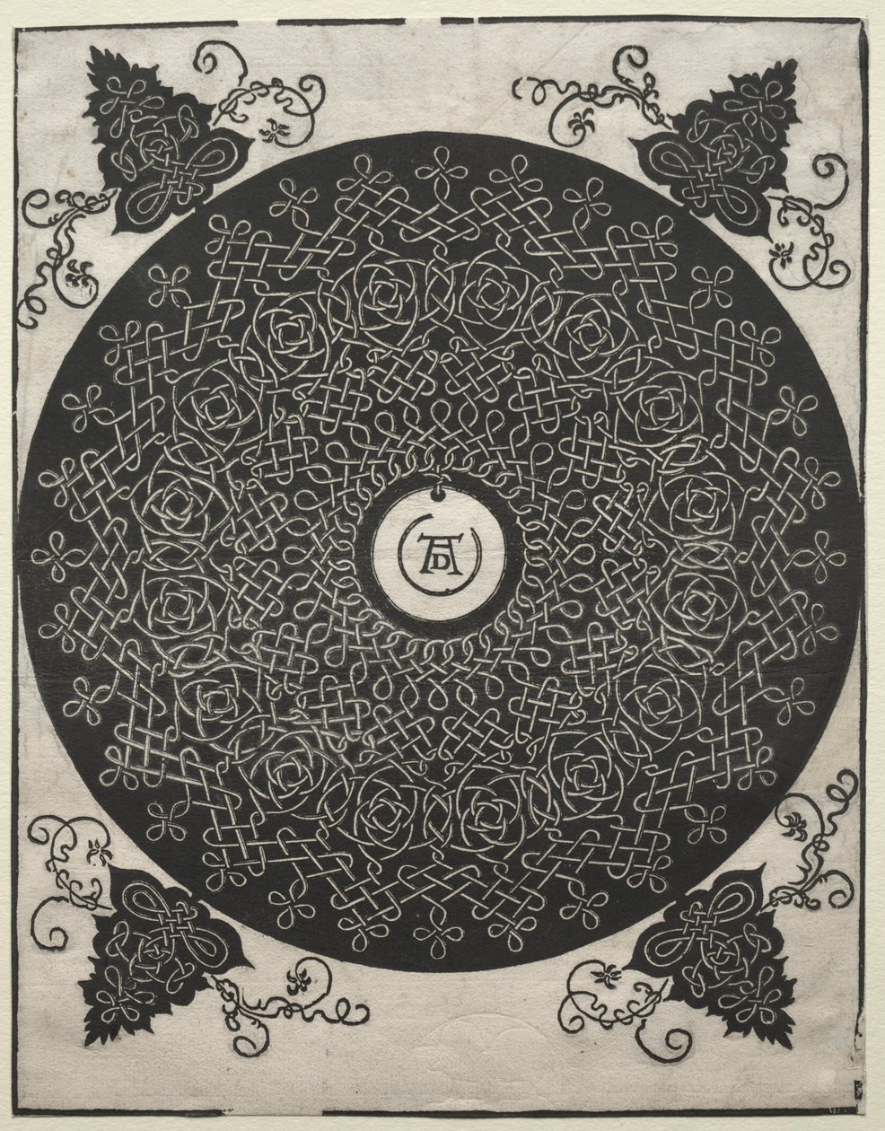 Trzeci węzeł. autorstwa Albrecht Dürer