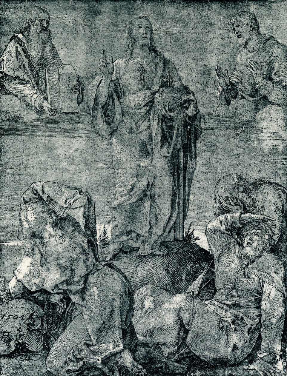 Przemienienie na Górze Tabor autorstwa Albrecht Dürer