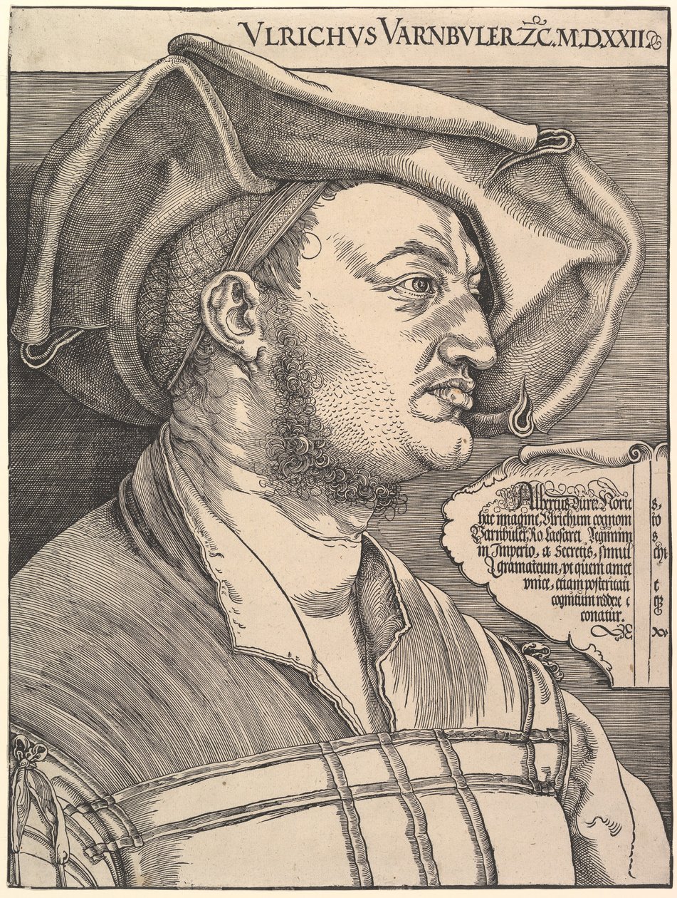 Ulrich Van Büler.n.d. autorstwa Albrecht Dürer
