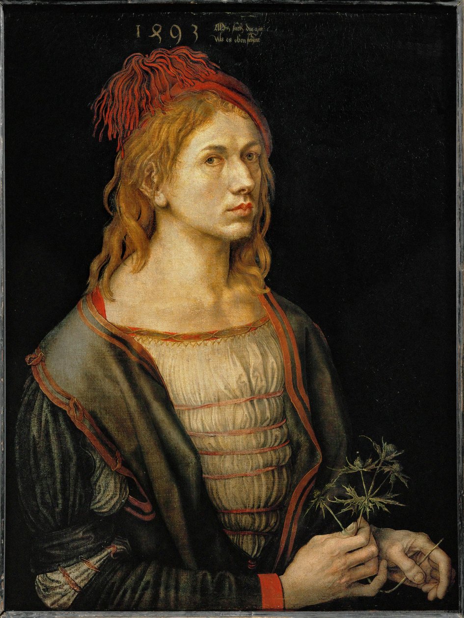 Albrecht Duerer, autoportret ... autorstwa Albrecht Dürer or Duerer