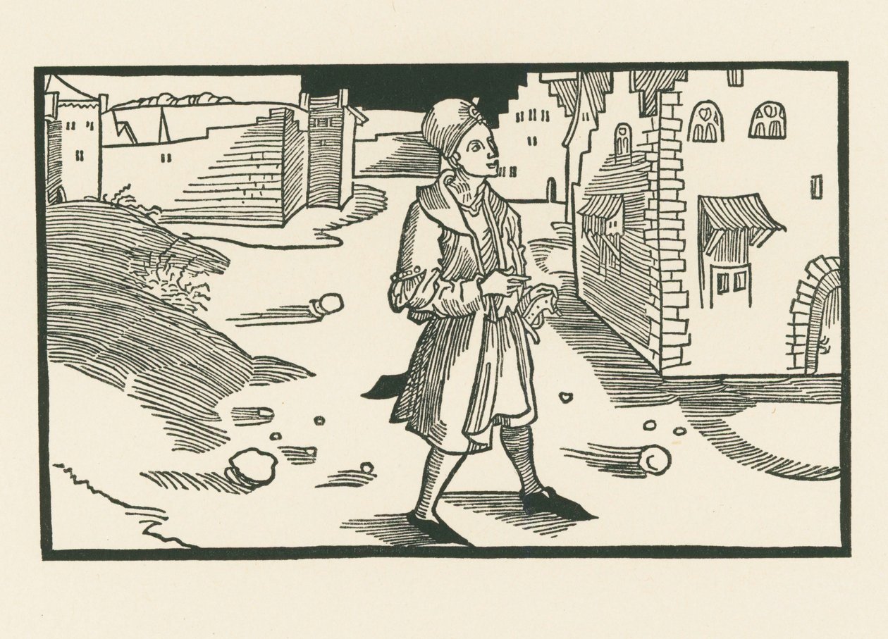 Antipho, ok. 1492-93 (drzeworyt) autorstwa Albrecht Dürer or Duerer