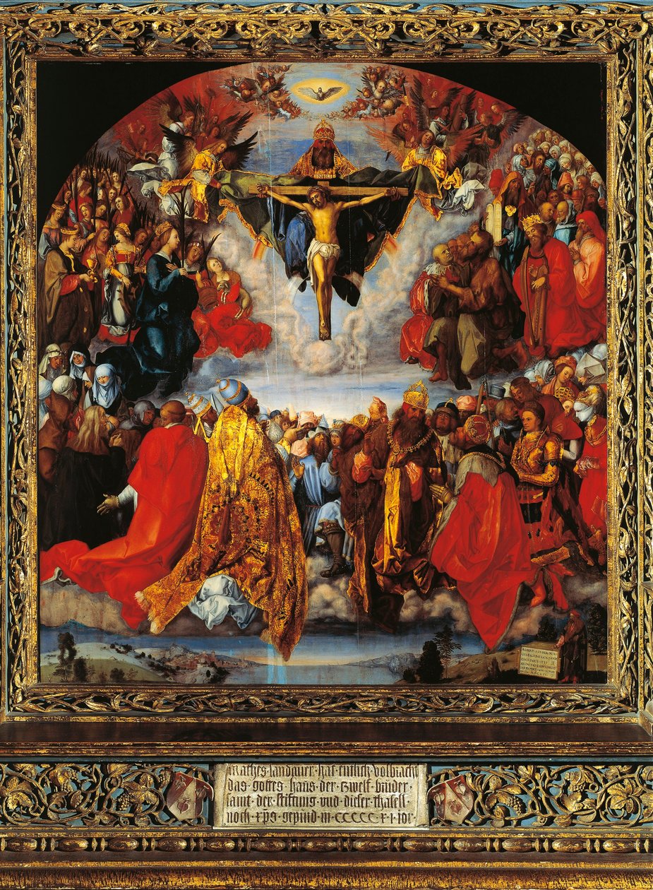 Austria, Wiedeń, Trójca autorstwa Albrecht Dürer
