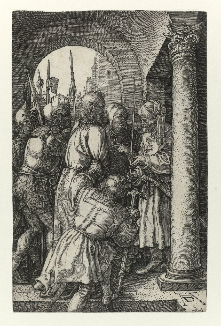 Chrystus przed Piłatem autorstwa Albrecht Dürer