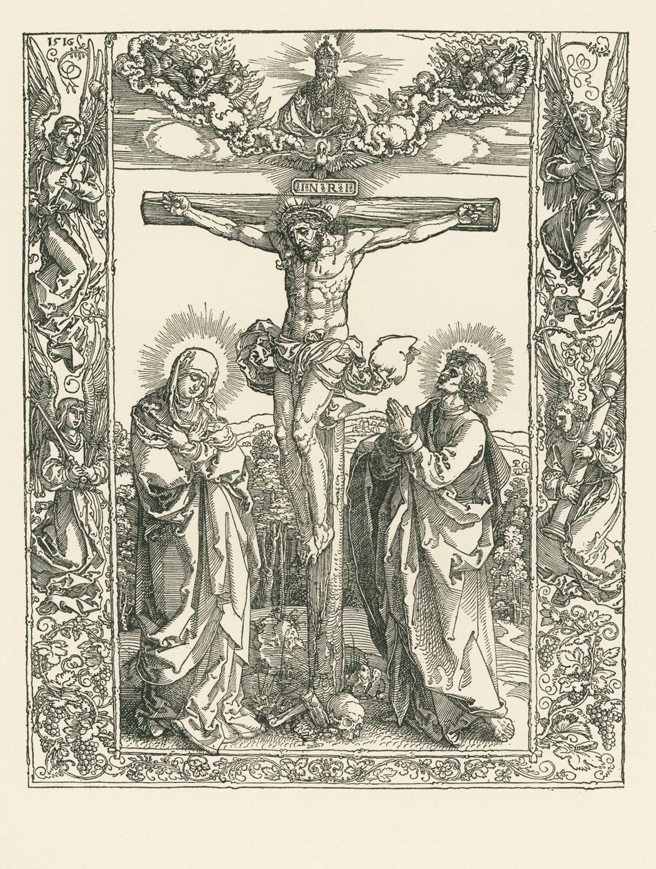 Chrystus na krzyżu autorstwa Albrecht Dürer or Duerer