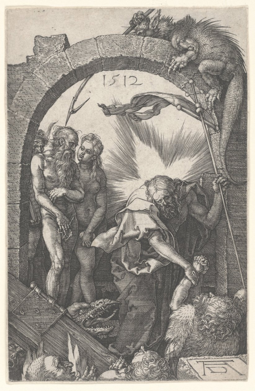 Bronowanie piekła autorstwa Albrecht Dürer