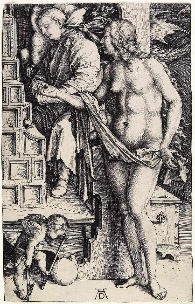 Sen, ok. 1500 (rycina) autorstwa Albrecht Dürer