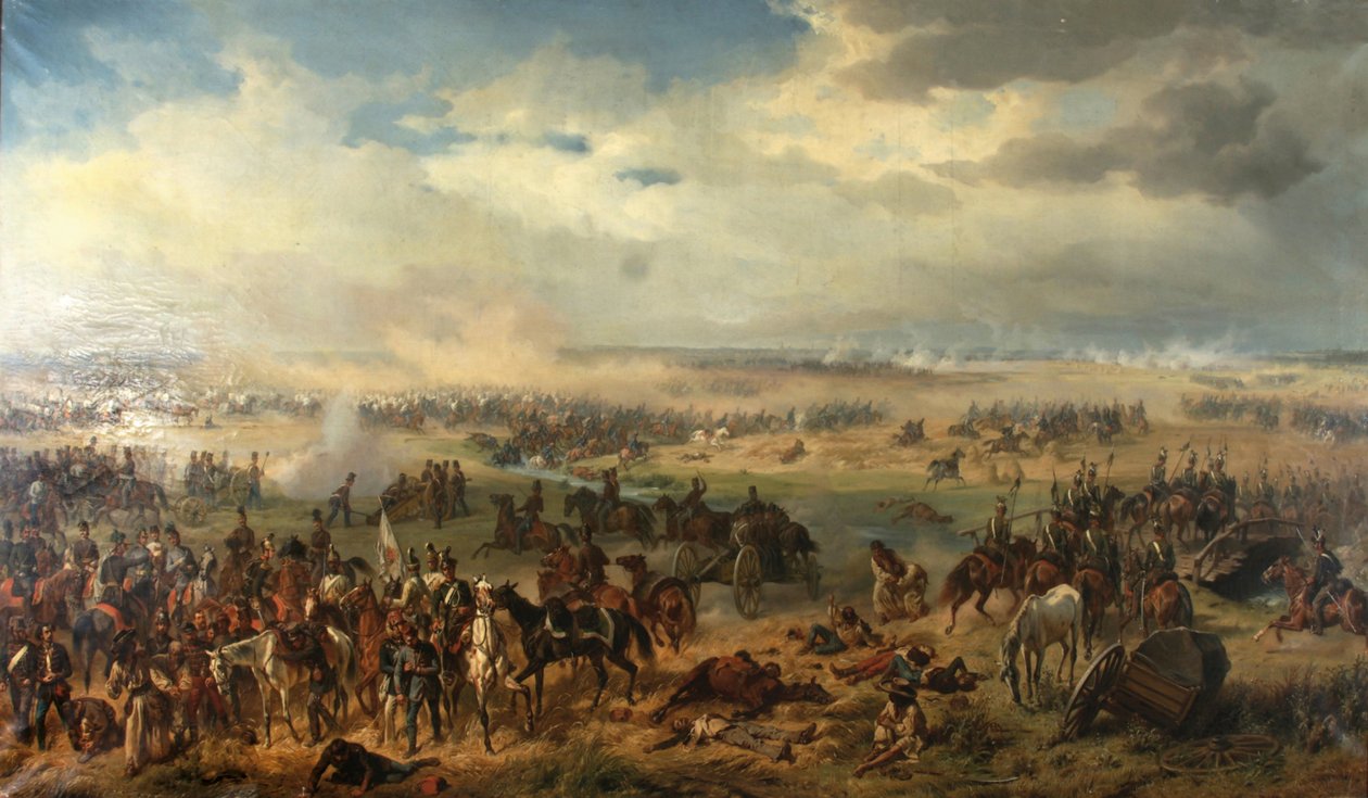 Die Schlacht bei Temesvár autorstwa Albrecht von Adam