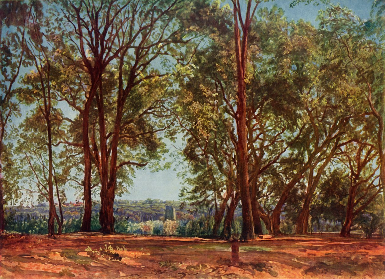 W parku Aricci, lata 30. XIX wieku, 1965. autorstwa Aleksandr Ivanov