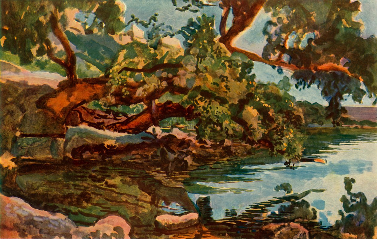 Jezioro Nemi, lata 30. 1965. autorstwa Aleksandr Ivanov