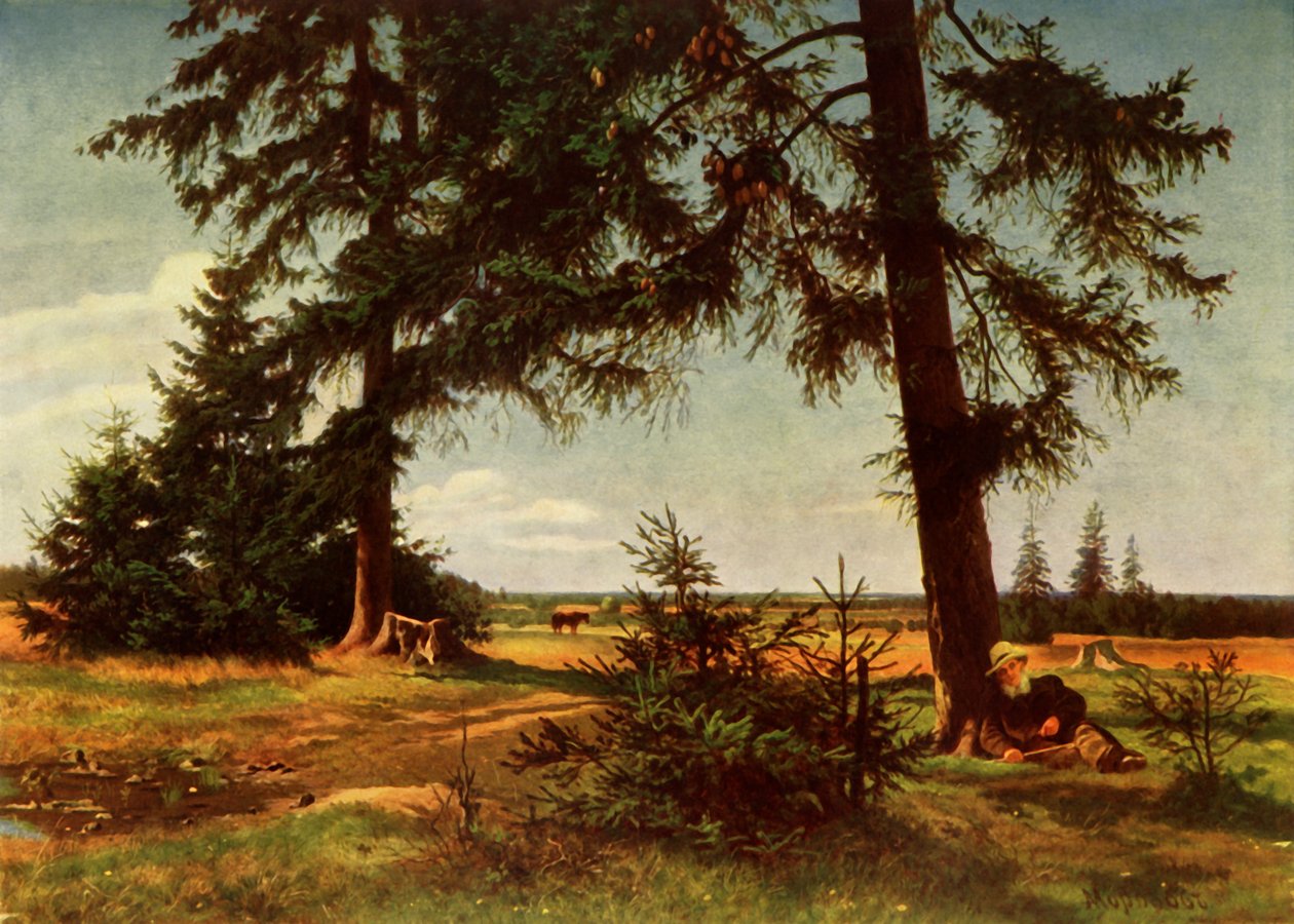„Wieczór letni”, 1878, 1965. autorstwa Aleksandr Ivanovic Morozov