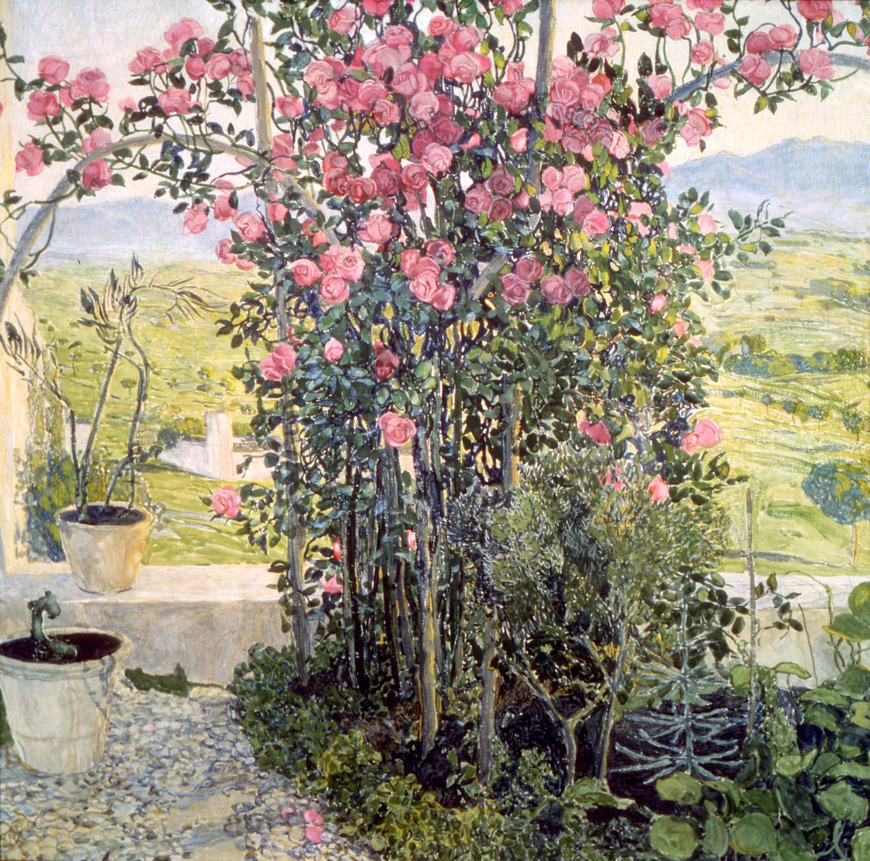 Dolina w Umbrii, lata 1910. autorstwa Aleksandr Jakovlevic Golovin